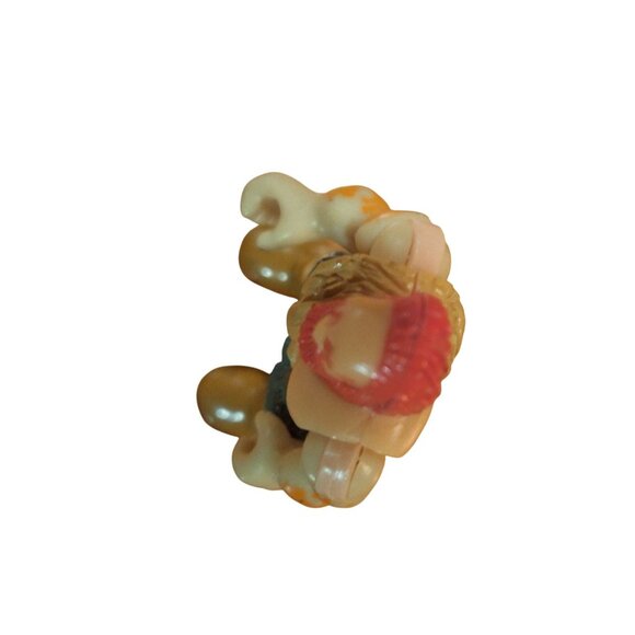 Imaginext Pirate Caveman 2004 Red Orange Hair 2.5" Vintage Figure Sabertooth - Picture 4 of 7